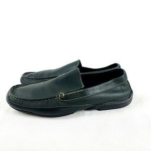 ROCKPORT Navy Flat Slip-On Casual Comfort Driving Moccasin Sz 9 Loafer